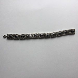 Black & Silver Magnetic Bracelet